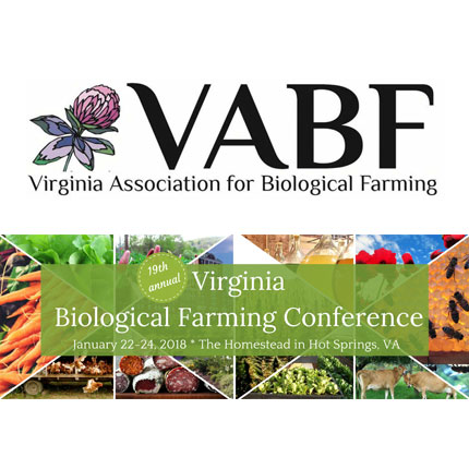 Virginia Biological Farming Conference 2018