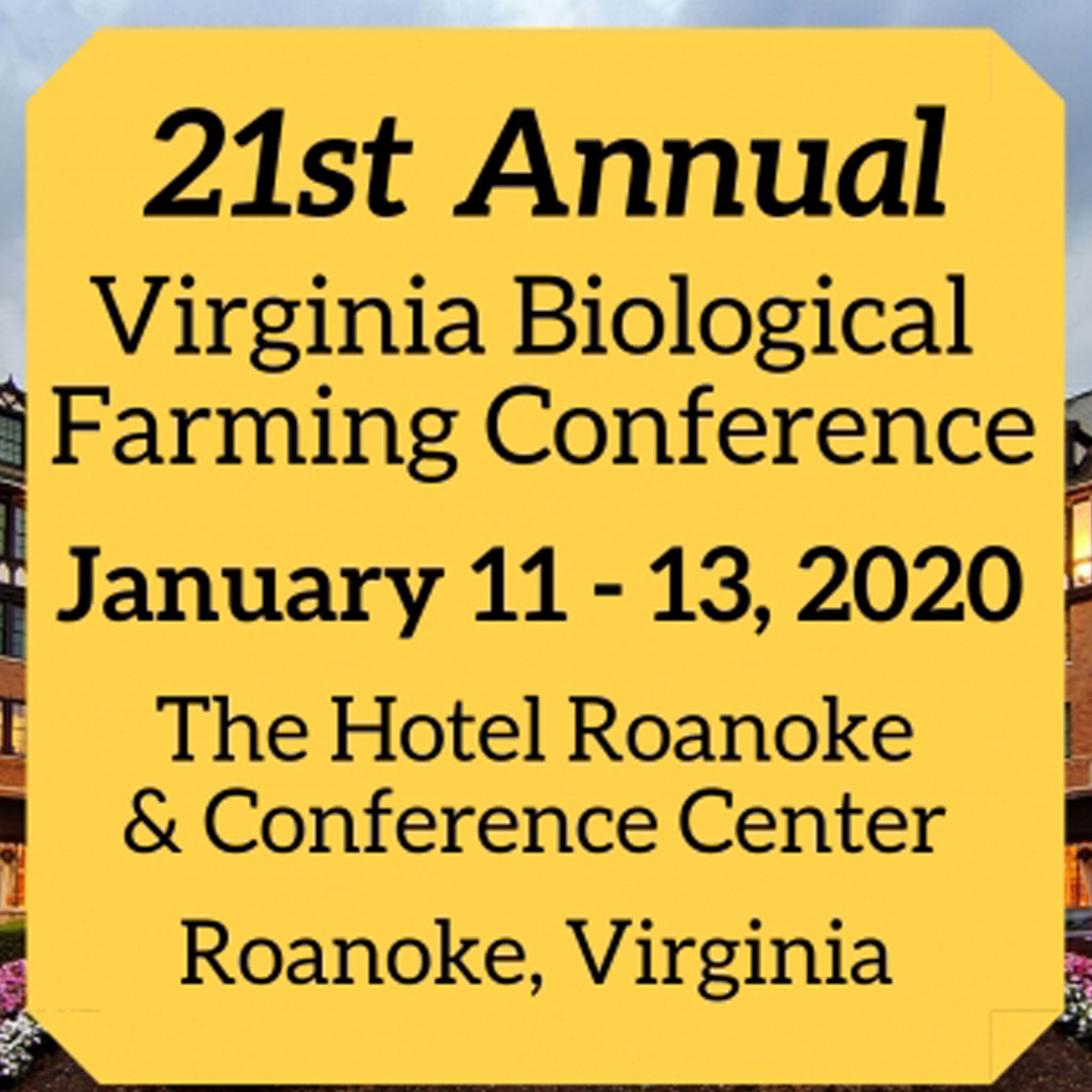 21st Annual Virginia Biological Farming Conference